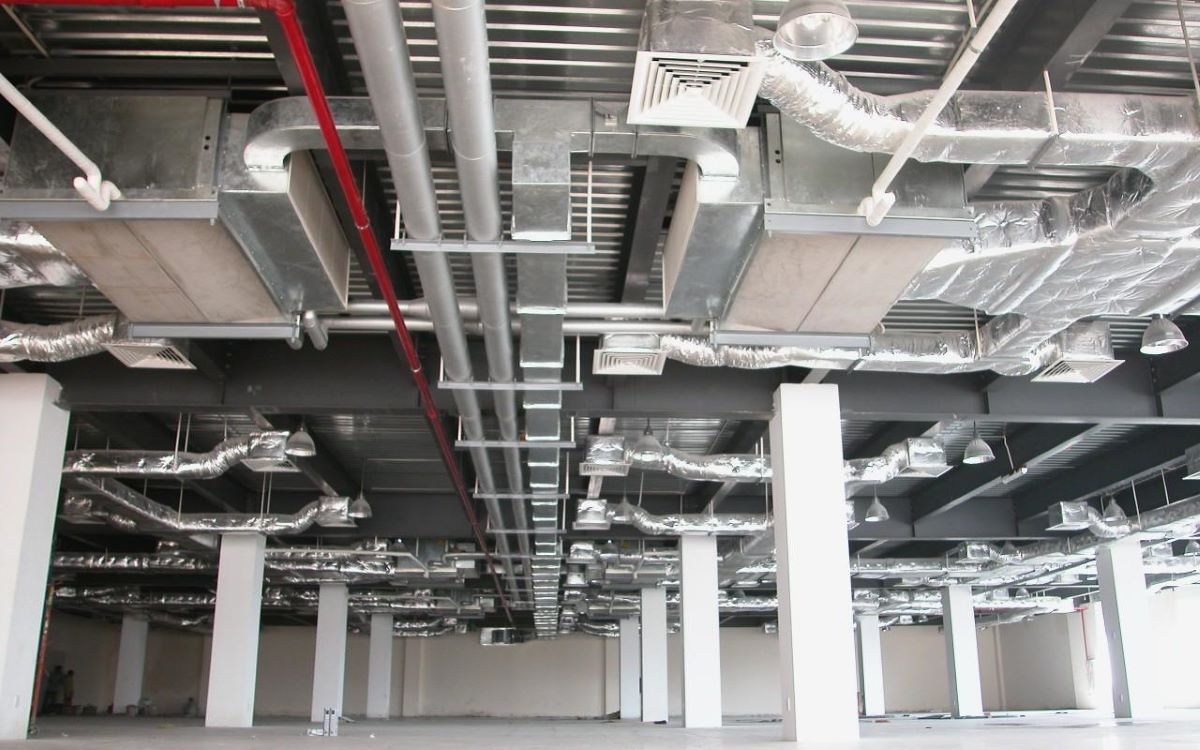 Thi công hệ thống ống gió