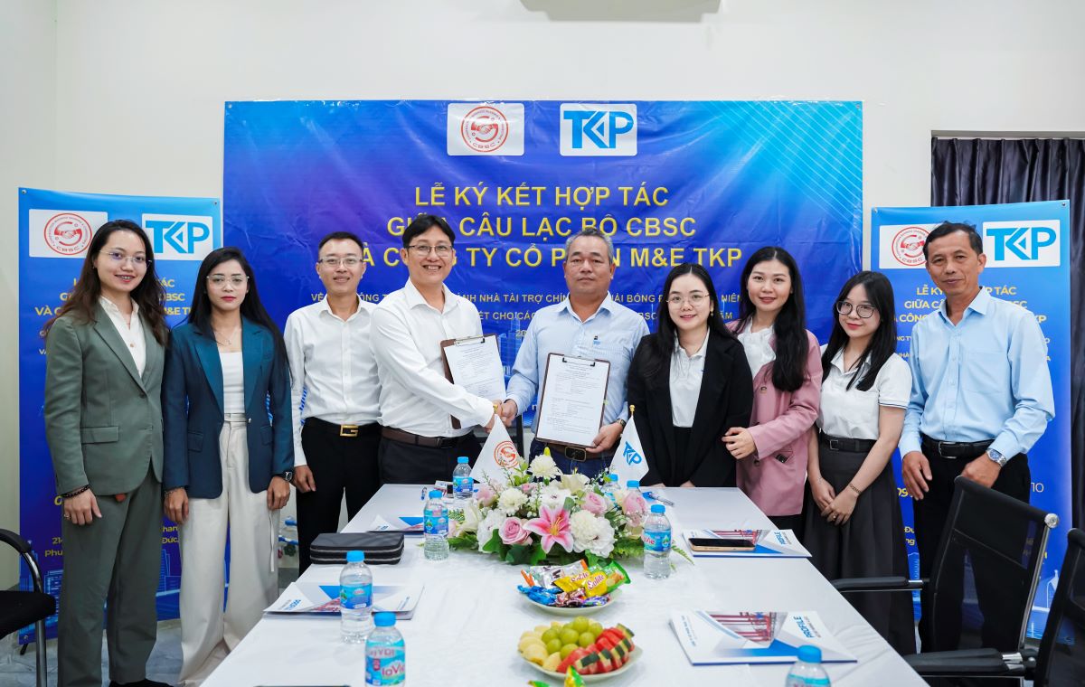 TKP KÝ KẾT HỢP TÁC CHIẾN LƯỢC CÙNG CÂU LẠC BỘ CBSC – LAN TỎA TINH THẦN KẾT NỐI VÀ PHÁT TRIỂN BỀN VỮNG TRONG NGÀNH XÂY DỰNG